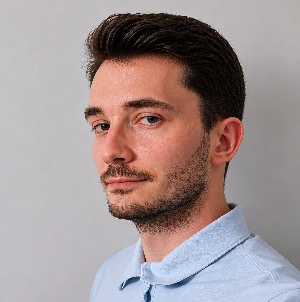 Editorial portrait representing Norwish Creative's founder